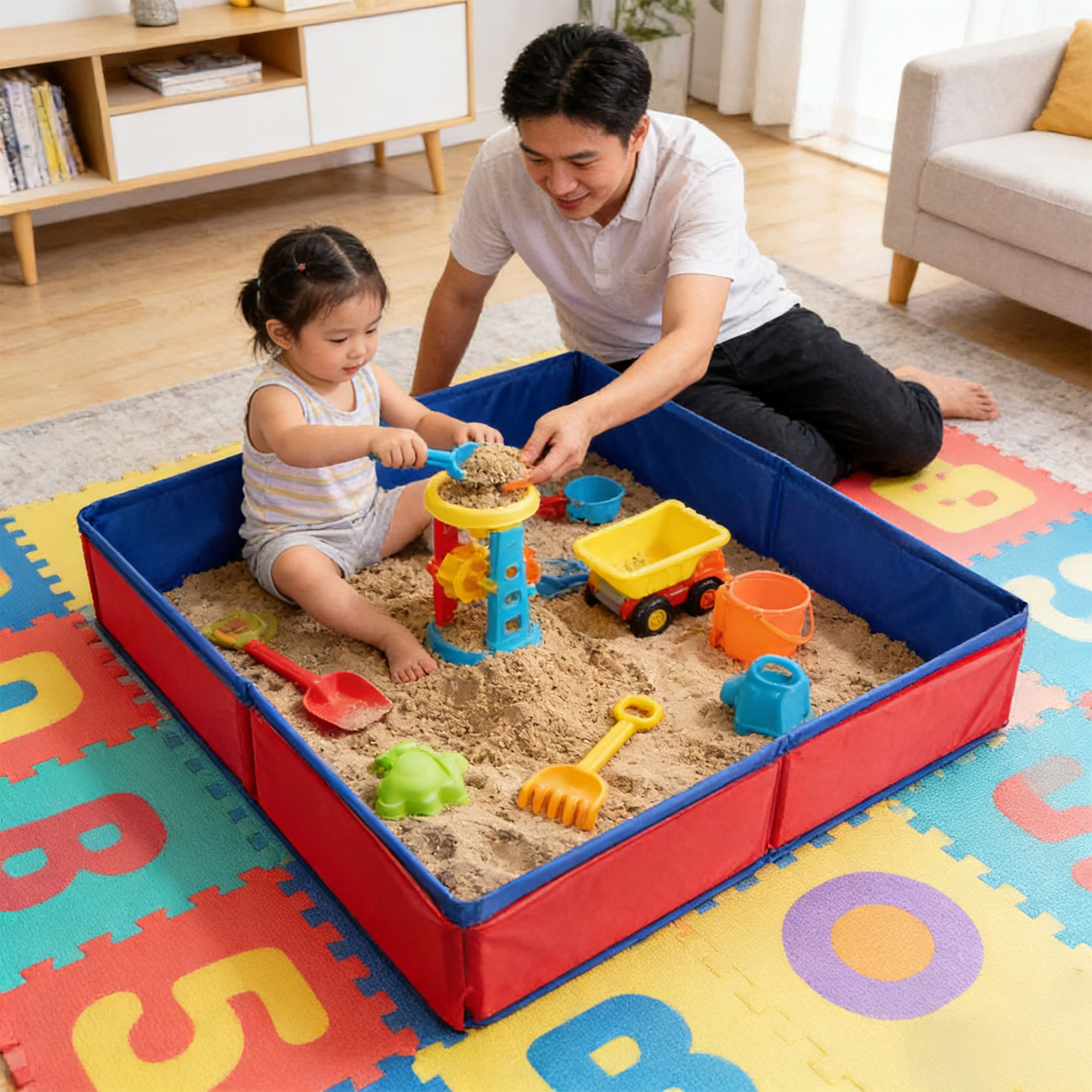 Kids Sand Table for Children B – Kids Outdoor Folding Table Bewertung und Preis