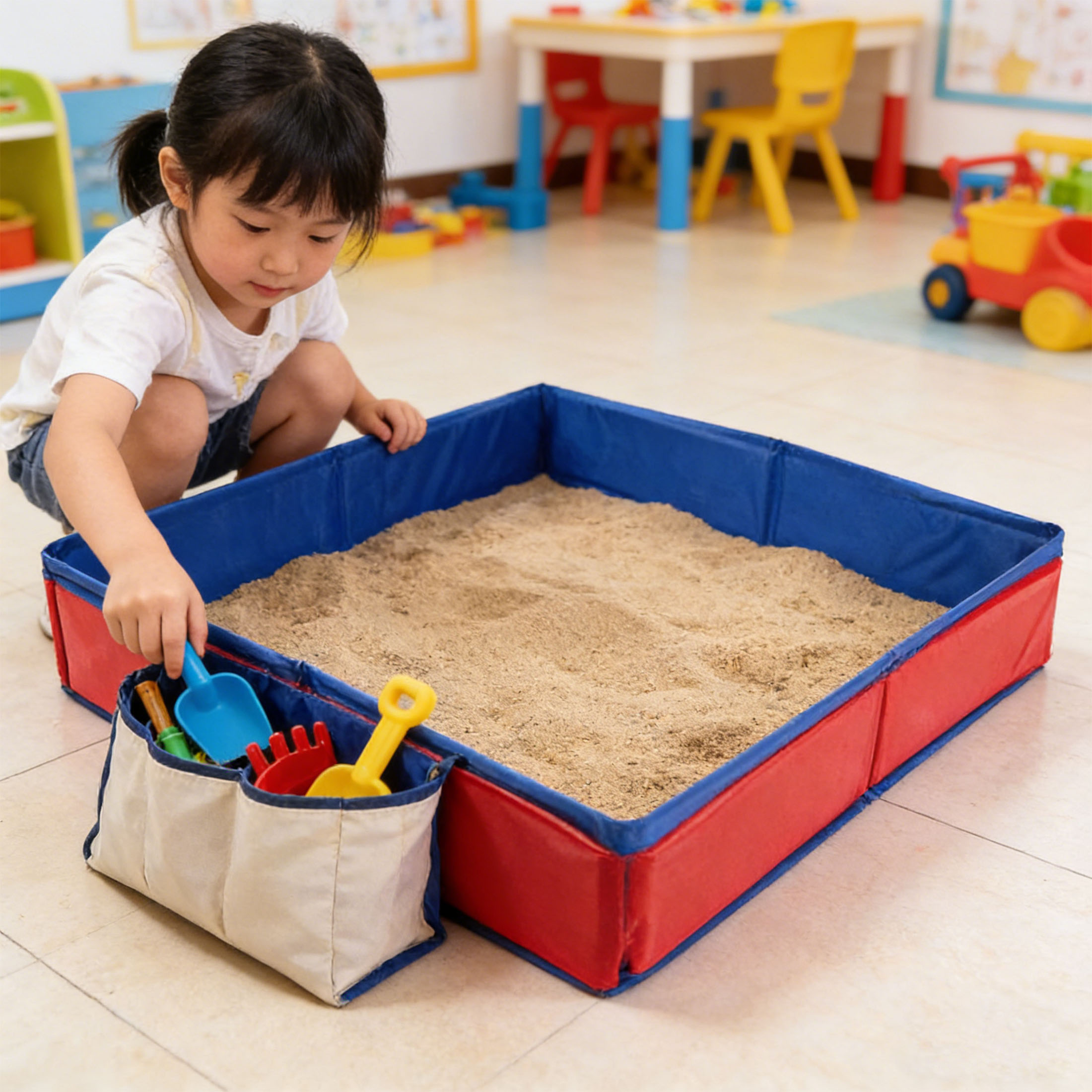 Kids Sand Table for Children B – Kids Outdoor Folding Table Bewertung und Preis