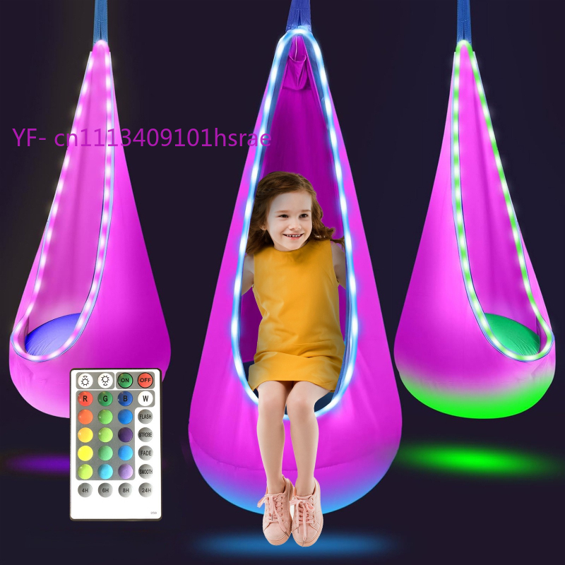 Glowing LED Inflatable Hammock – Kids Outdoor Hammock Swing Bewertung und Preis