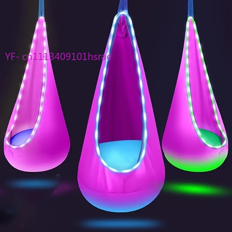 Glowing LED Inflatable Hammock – Kids Outdoor Hammock Swing Bewertung und Preis