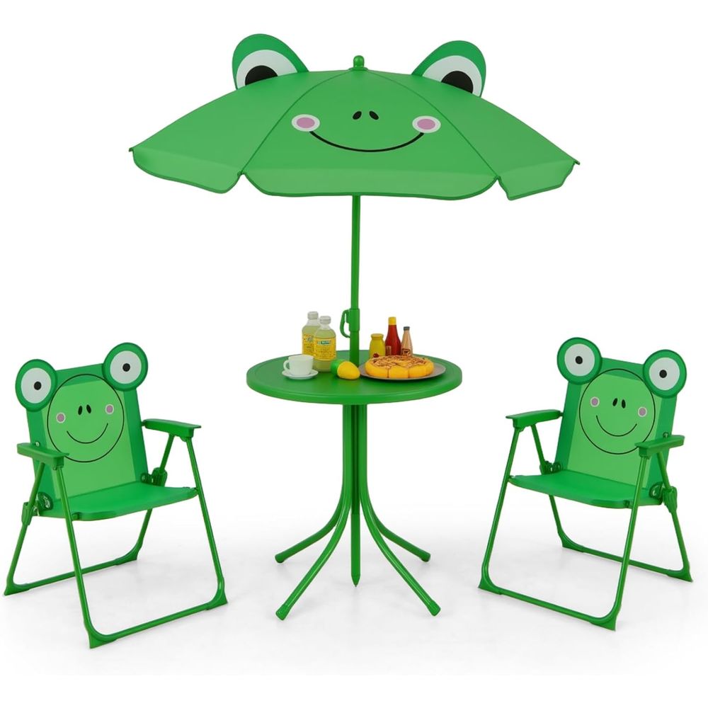 Green Height-Adjustable Kids P – Kids Outdoor Folding Table Bewertung und Preis
