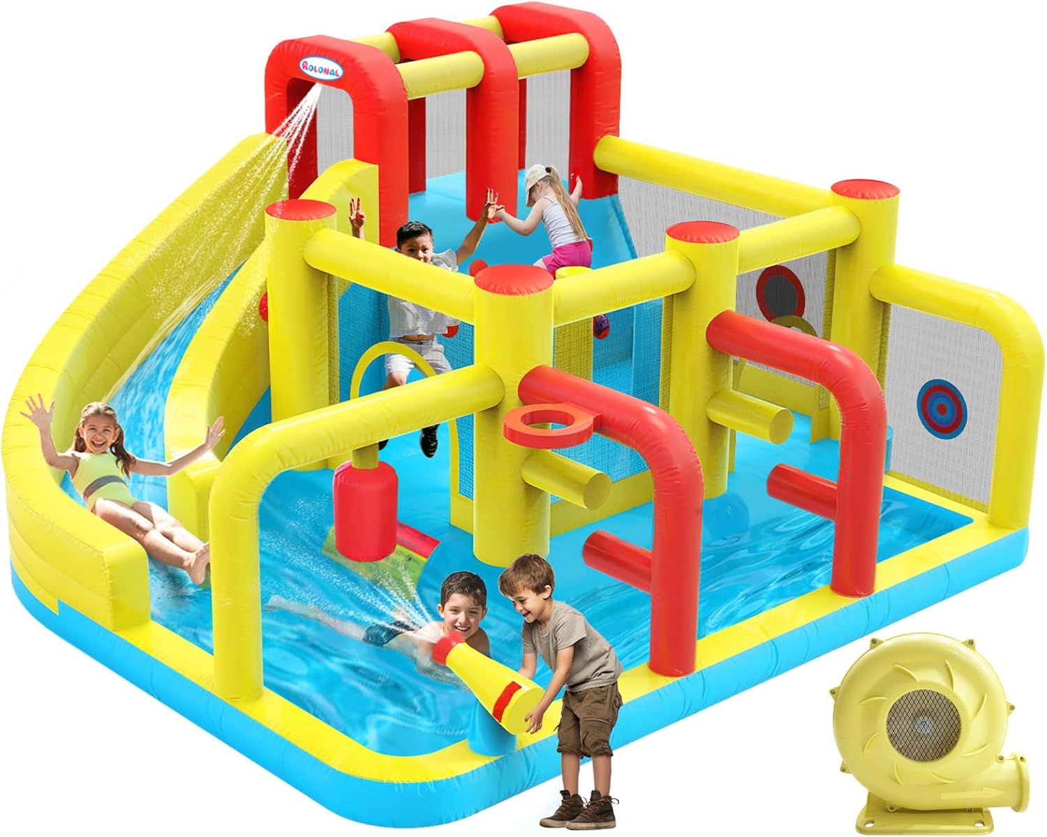 Kids Inflatable Water Slide Bo – Kids Outdoor Water Slide Bewertung und Preis
