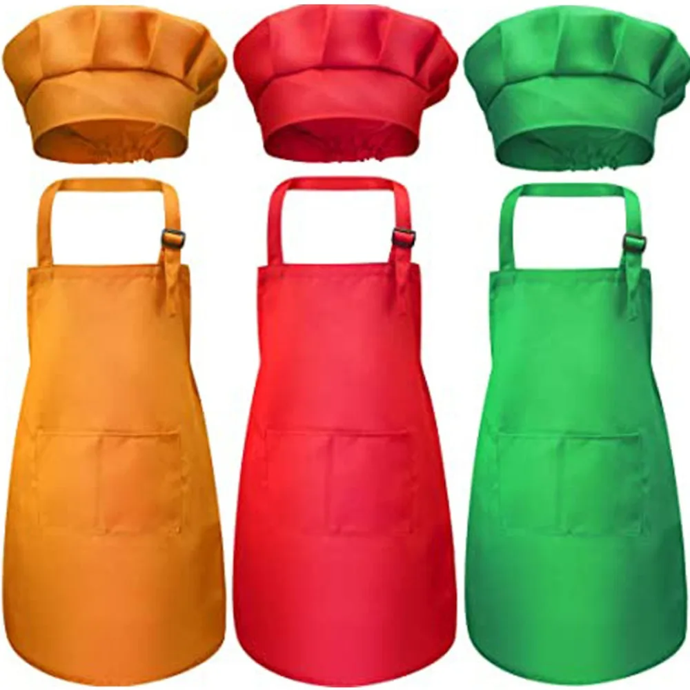 Children Chef Apron Front Pock – Kids Outdoor Kitchen Set Bewertung und Preis