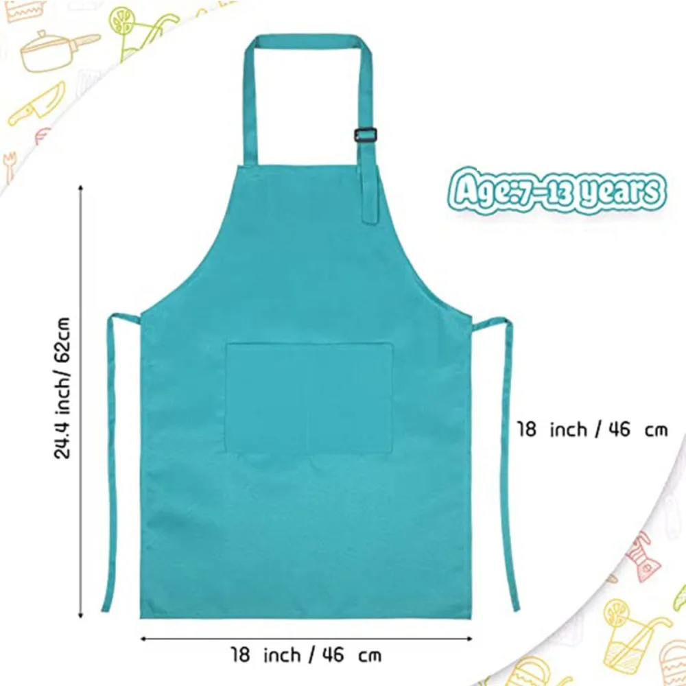 Children Chef Apron Front Pock – Kids Outdoor Kitchen Set Bewertung und Preis
