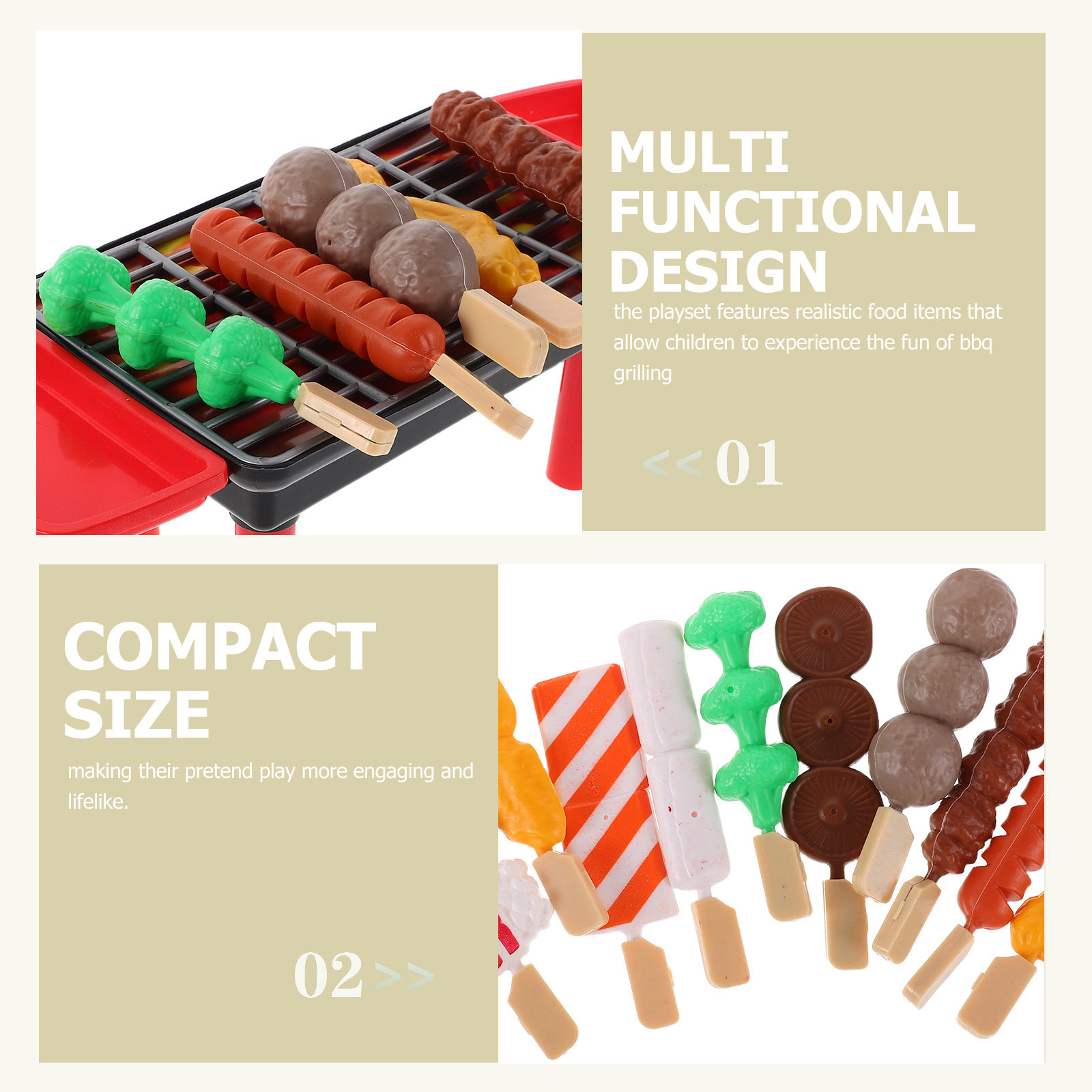 20Pcs Kids Pretend Play Bbq Gr – Kids Outdoor Grill Set Bewertung und Preis