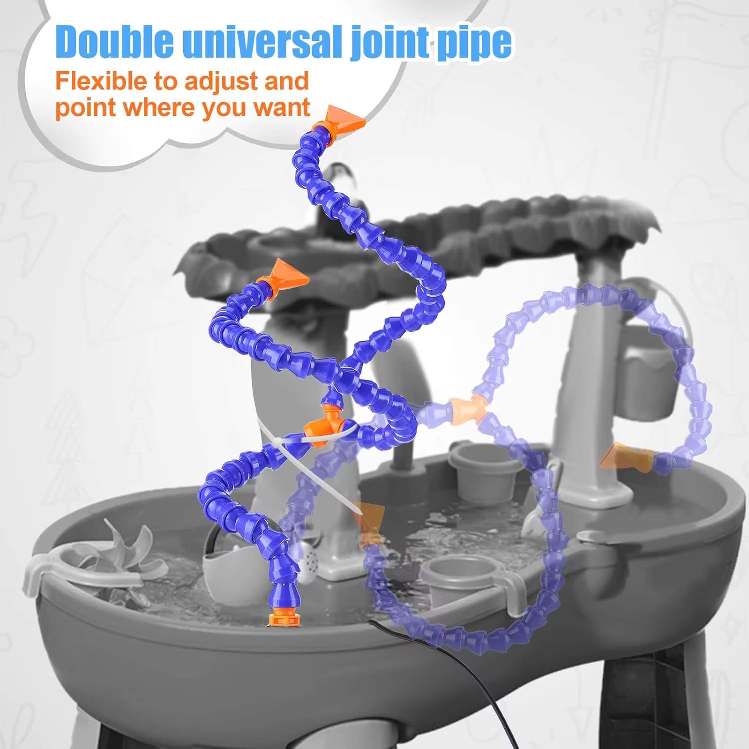 Water Table Pump - Adjustable  – Kids Outdoor Folding Table Bewertung und Preis
