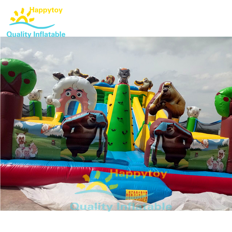 Slide Inflatable Castle Bounce – Kids Outdoor Jumping Toys Bewertung und Preis