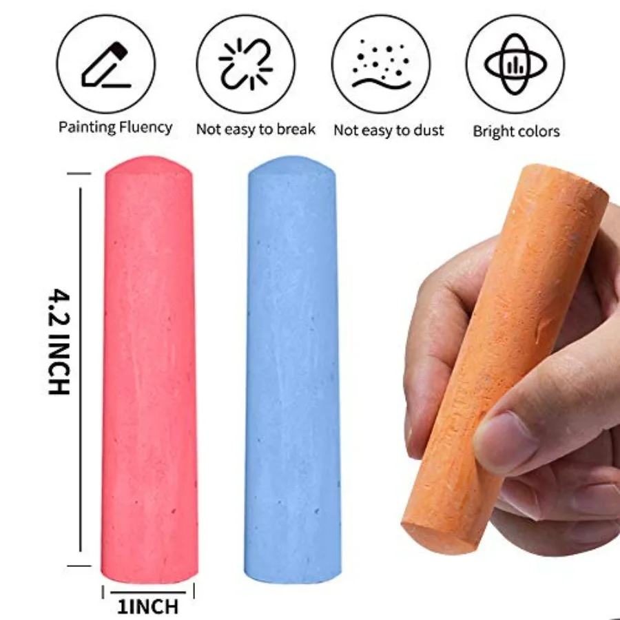180 Pack Washable Sidewalk Cha – Chalk Outdoor Jumbo Bewertung und Preis