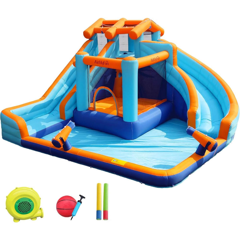 Large Water Slide Bounce House – Kids Outdoor Water Slide Bewertung und Preis