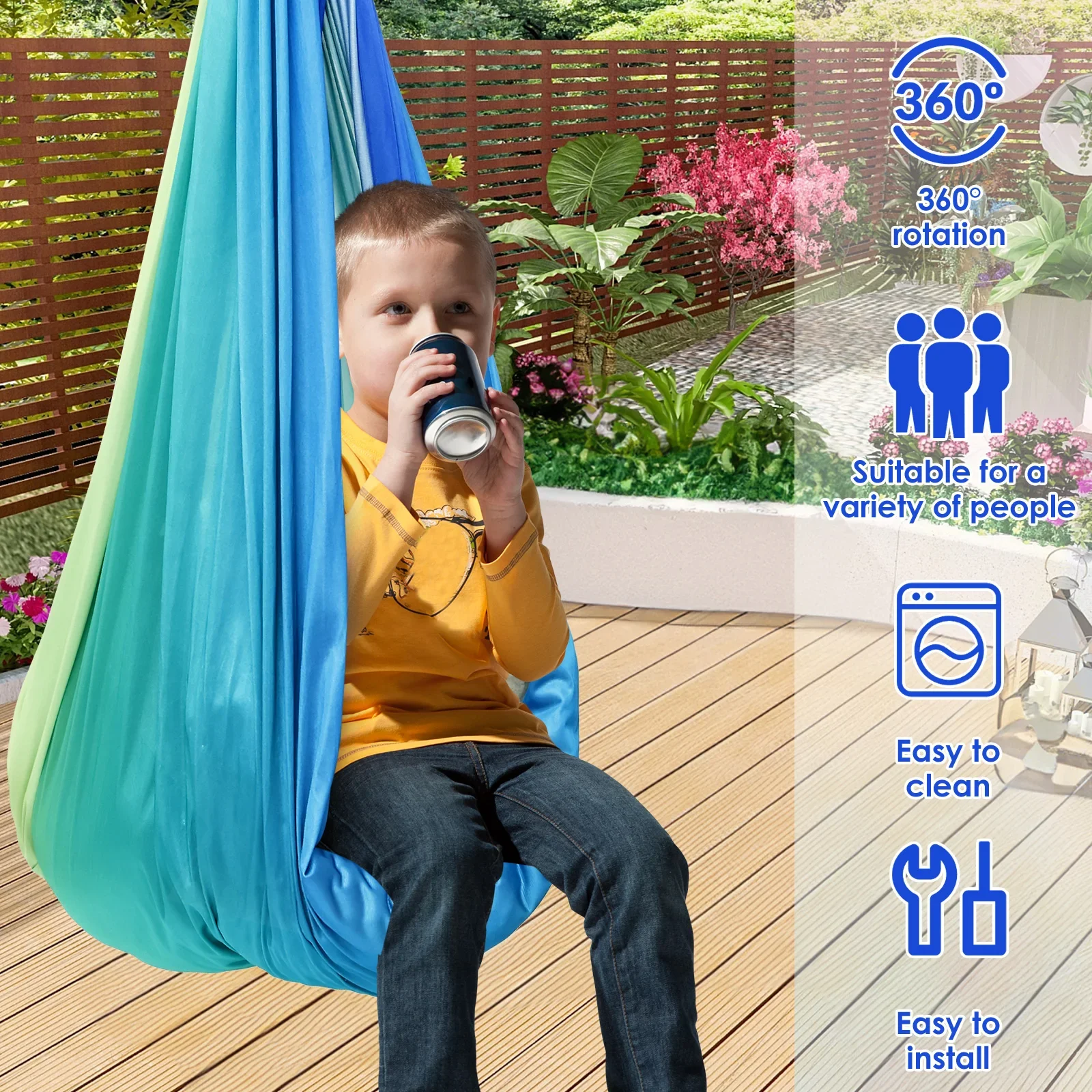 Sensory Swing Comfortable Kids – Kids Outdoor Hammock Swing Bewertung und Preis