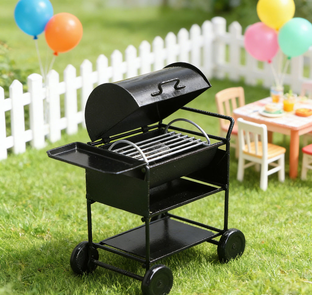 1:12 Dollhouse Miniature Furni – Kids Outdoor Grill Set Bewertung und Preis